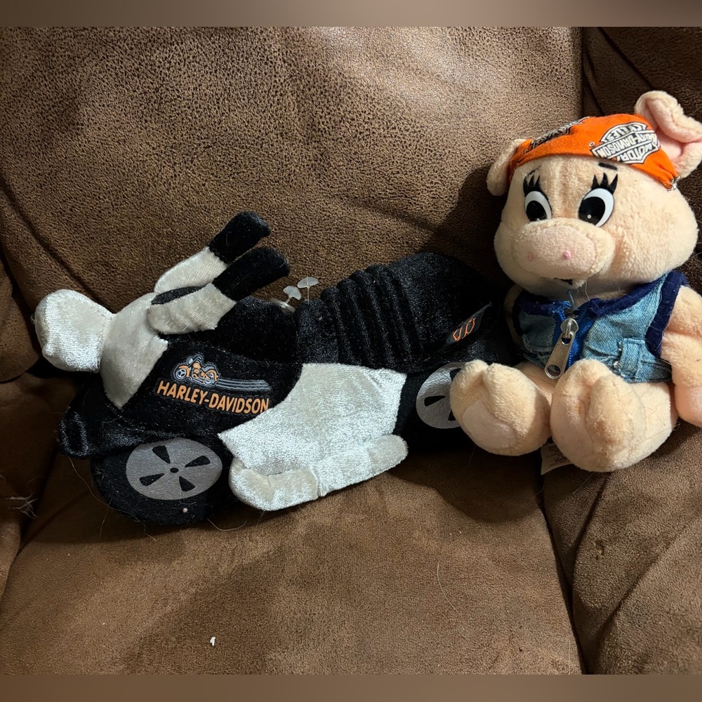 Harley Davidson Plush Bundle